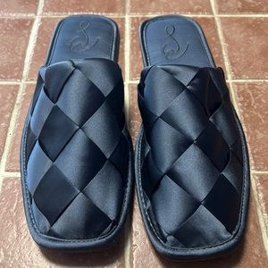 Sam Edelman Rhys Woven Satin Mule